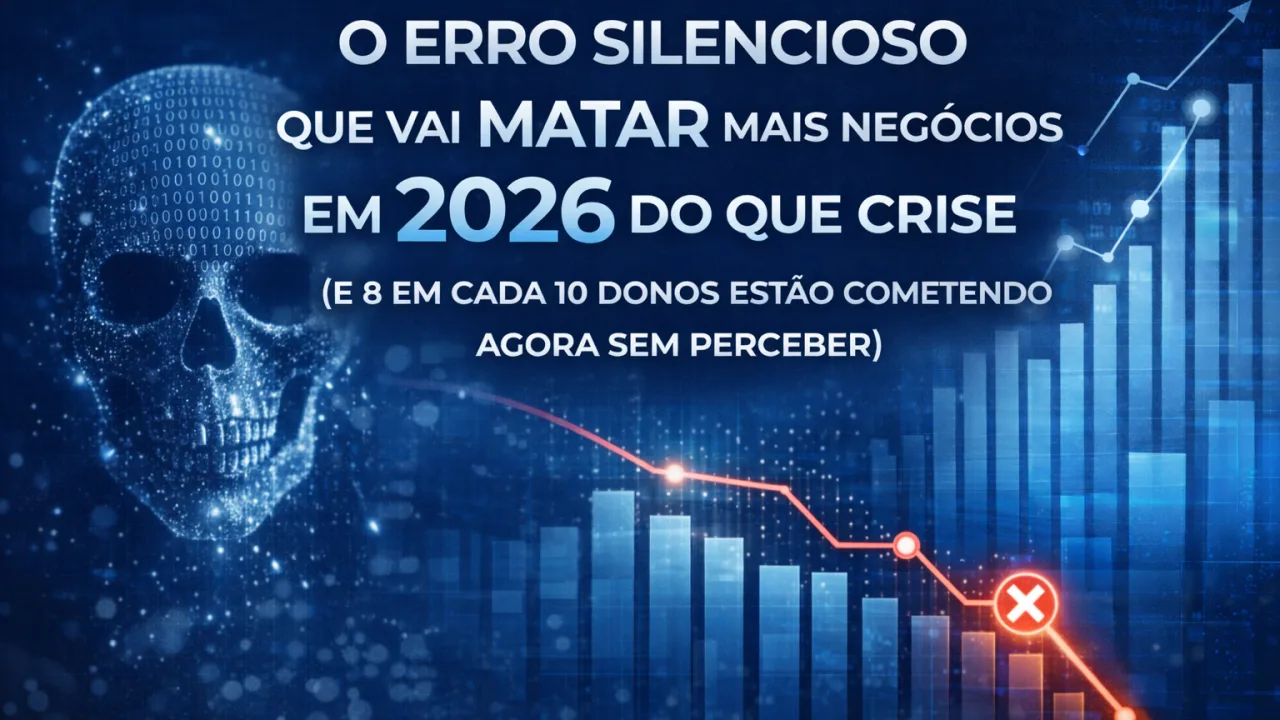 O erro silencioso que está matando o lucro da sua agência em 2026