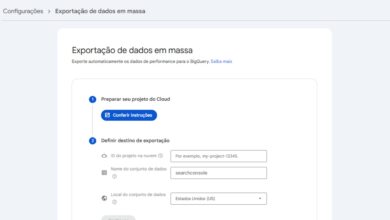 Exportando dados do GSC para o Bigquery Exportando dados do GSC para o Bigquery